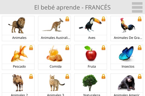 Baby Learn - FRENCH screenshot 2