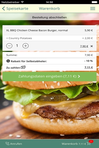 Burger Factory Freiburg screenshot 2