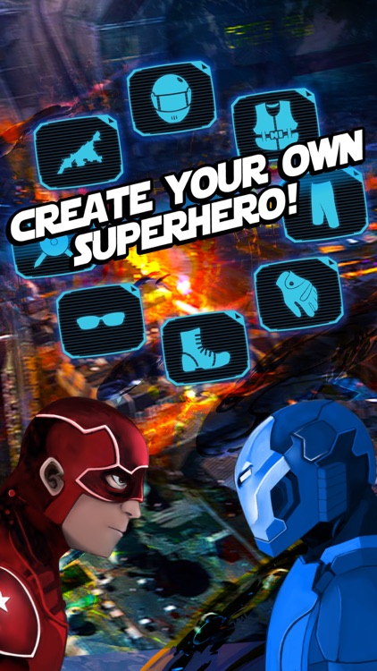 Create Yr Own Man Super.Hero ~ A Character Costume Dress-Up Game for Boys