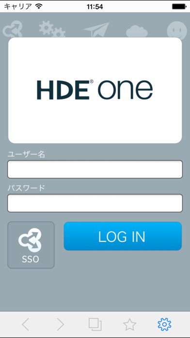 HDE Secure Browserのスクリーンショット2 HDE Secure Browserのスクリーンショット2