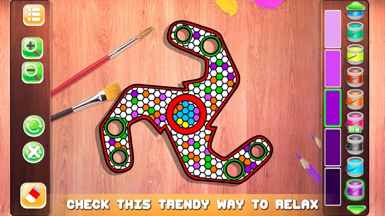 Fidget Spinner - Coloring Book