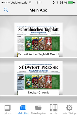 Schwäbisches Tagblatt screenshot 2