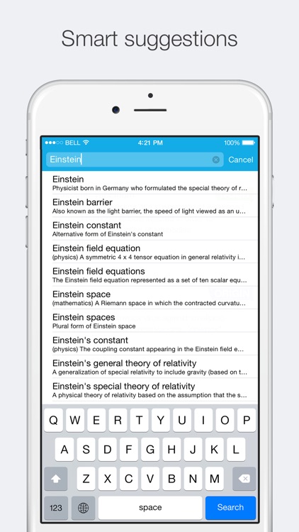 Concise English Dictionary & Thesaurus (Universal) screenshot-3