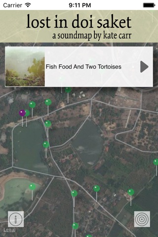 Lost in Doi Saket - a Soundmap by Kate Carr screenshot 2