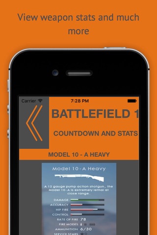 Countdown and Stats Battlefield 1 Edition screenshot 3