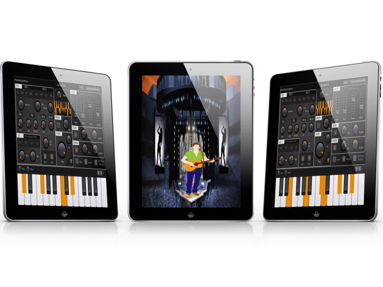 Digital Piano Sound Synthesizer: Advance Midi  Melody Full-Features iPad App screenshot-3