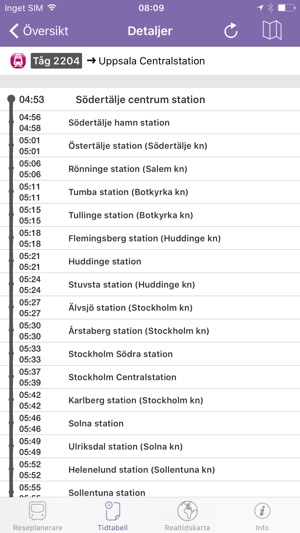 ResRobot - Sveriges kollektivtrafik(圖4)-速報App