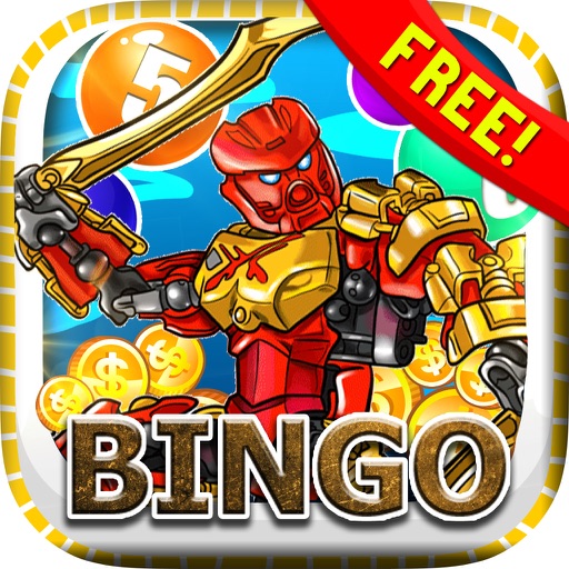 Bingo Casino Vegas - “ Lego Bionicle Edition ” Free iOS App