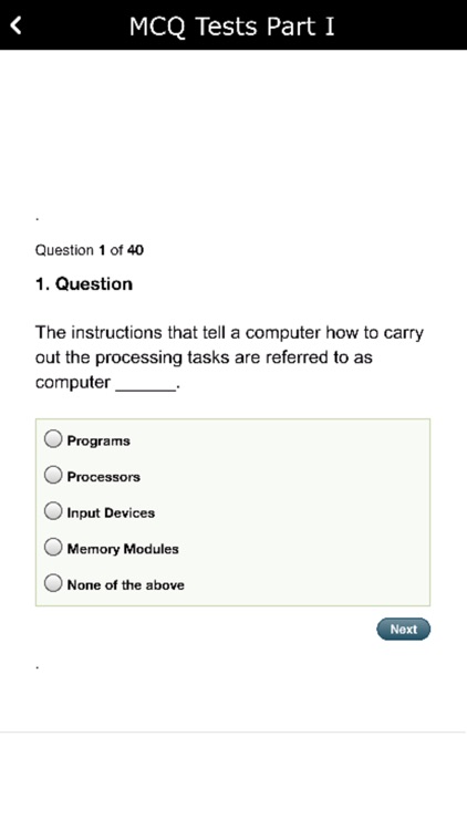 Computer Awareness MCQ Tests