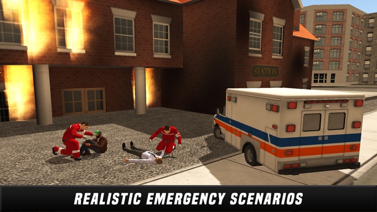 Ambulance Rescue Driving 3D screenshot-4