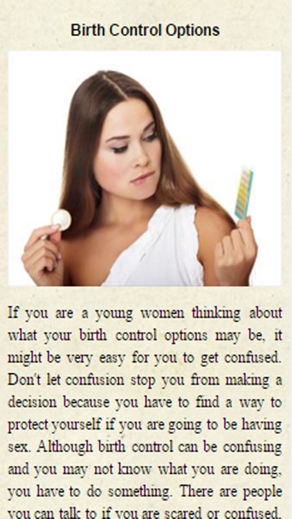 Birth Control Options