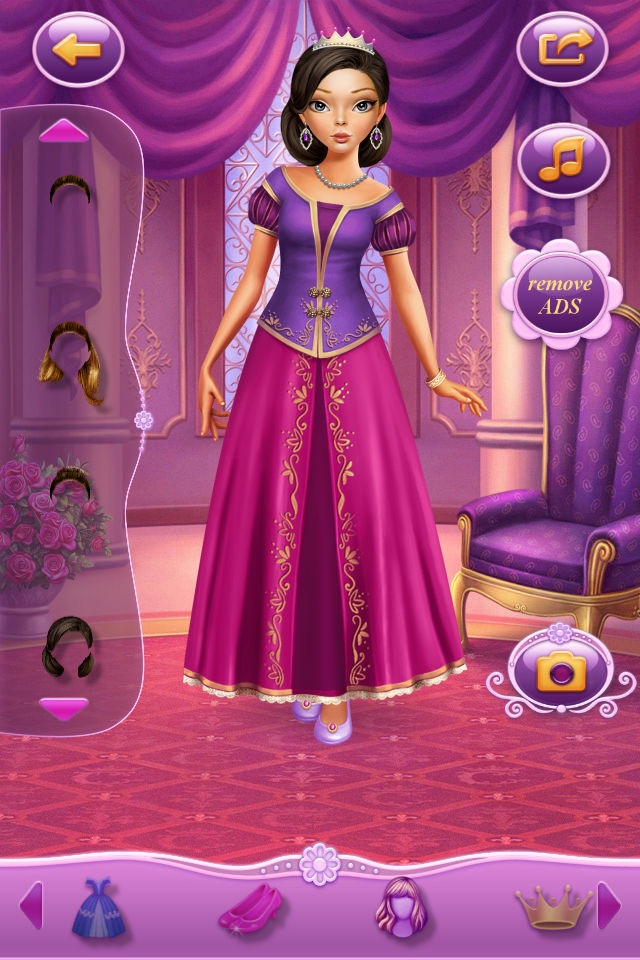 Dress Up Princess Jane screenshot 2