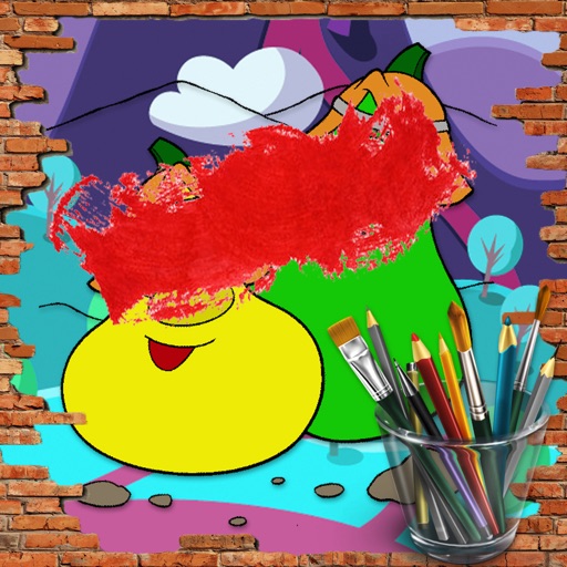 Draw Pages Game Veggie Tales Version iOS App