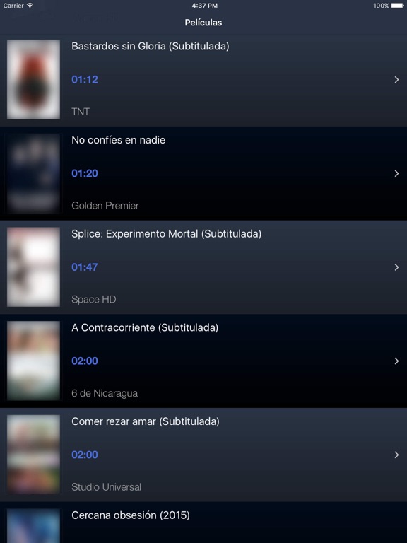Televisión de Costa Rica (versión iPad) screenshot 2