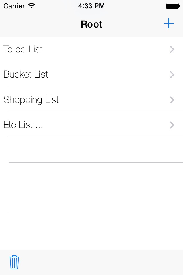 To Do List (BucketList) screenshot 2