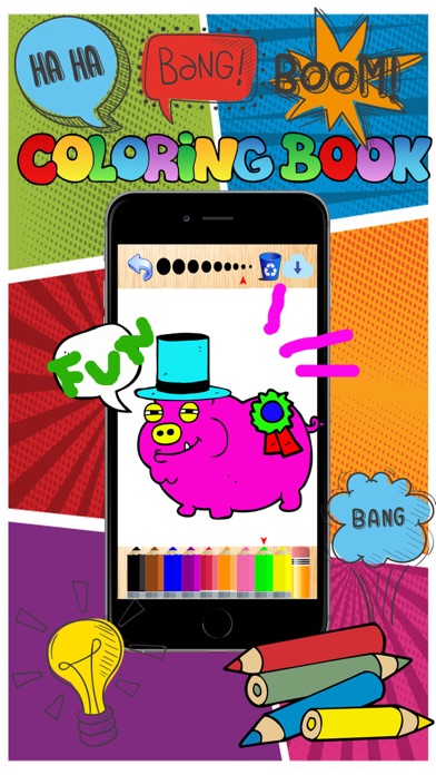 How to cancel & delete Talk with animals seaanimal dinosaur coloring book from iphone & ipad 3