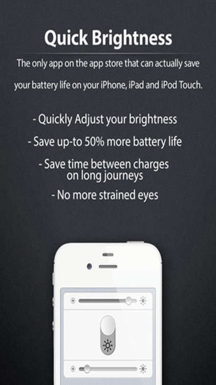 Quick Brightness - Control the Power