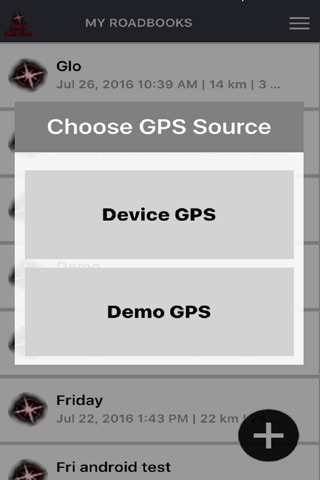 Rally Roadbook Recorder - GPS screenshot 3