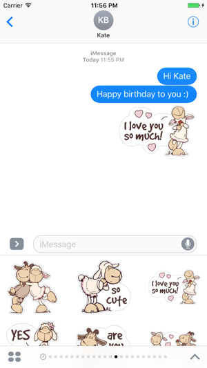 Cute Sheep Stickers(圖1)-速報App