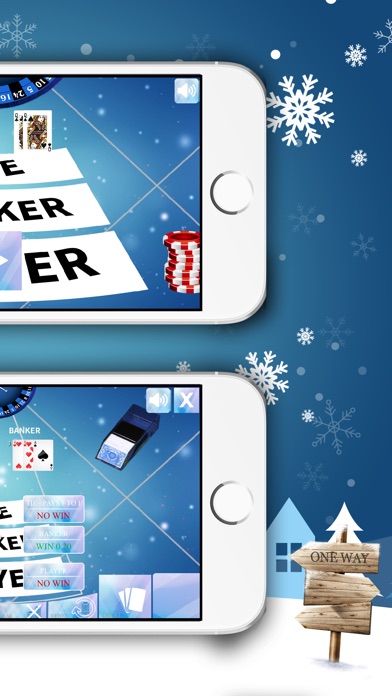 Snowman Baccarat-FunSmallGame screenshot 2