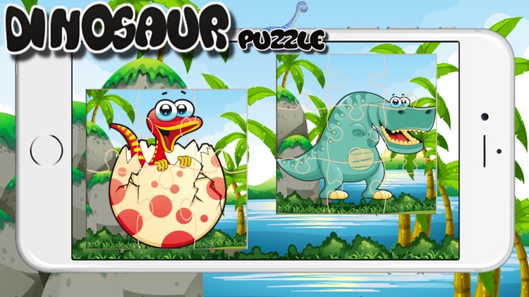 Easy Solve Dinosaur Jigsaw Puzzle Games for Adults