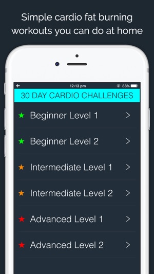 30 Day - Cardio Challenge截图