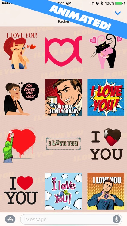 I Love You Stickers screenshot-0