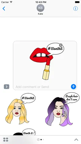 Game screenshot L'Oréal Makeup Stickers mod apk