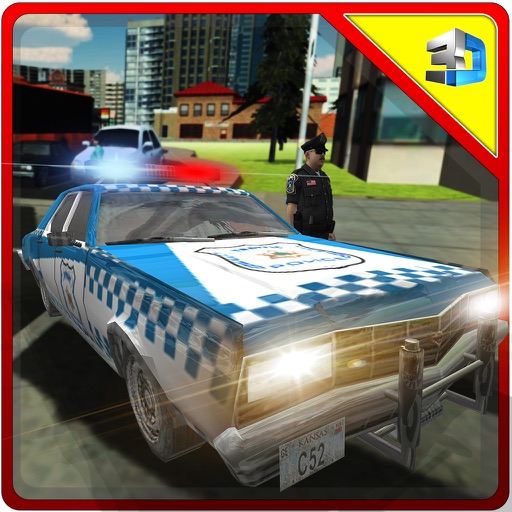 Police Warden Speed Chase - Traffic cop simulator Icon