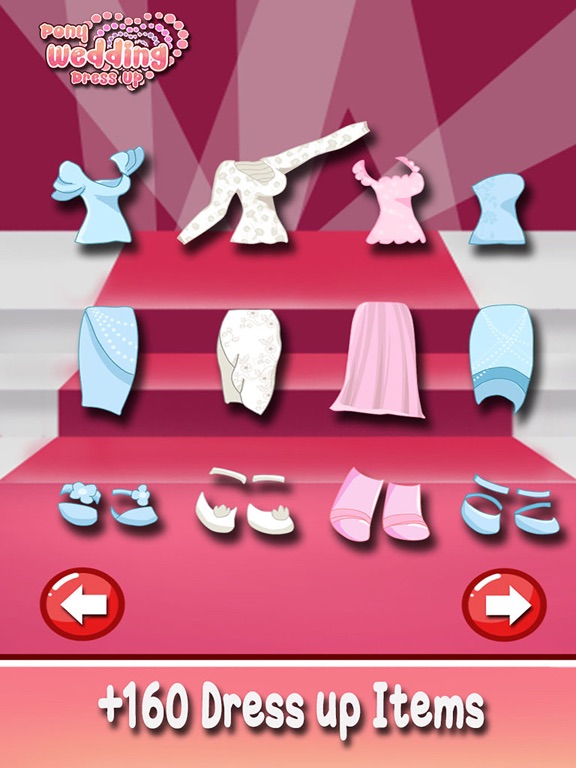 Скачать игру Bride Pony wedding girl princess dress up makeover