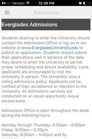 Everglades University screenshot 3