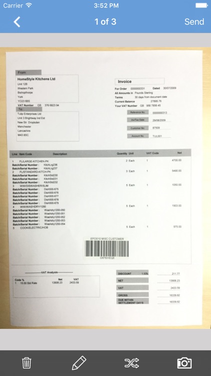 Spindle Document Capture