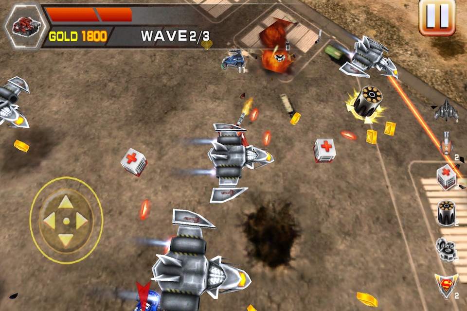 Robots Vs Tanks screenshot 3