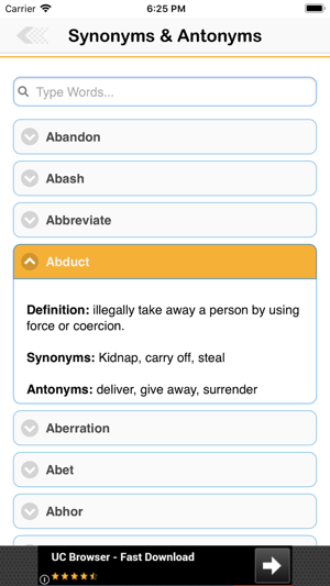 Synonyms n Antonyms(圖2)-速報App