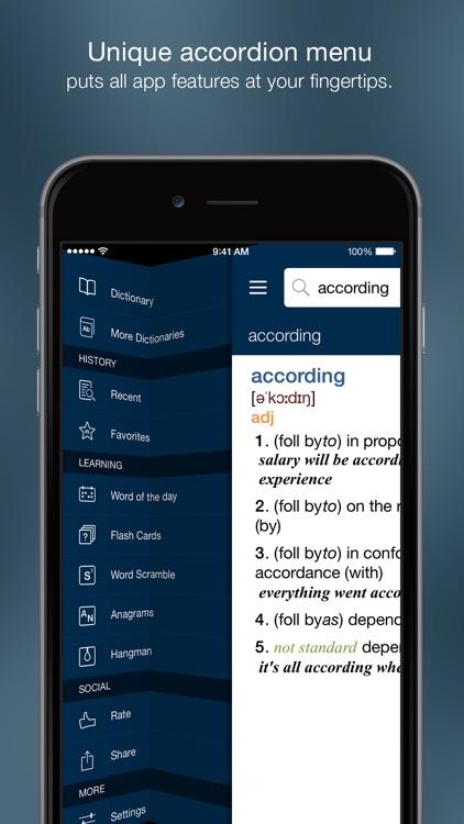 Collins English Dictionary Complete and Unabridged screenshot-3