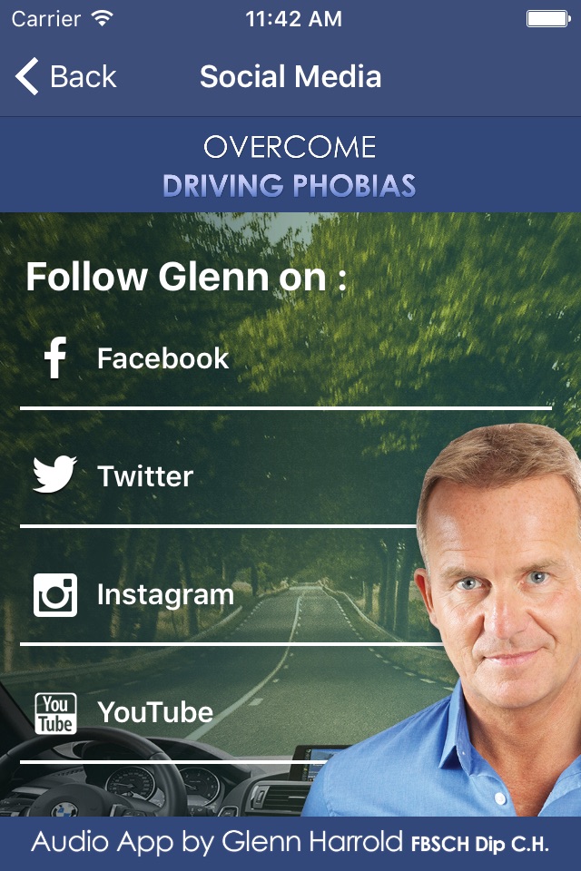 Overcome Driving Phobias Hypnosis by Glenn Harrold screenshot 4