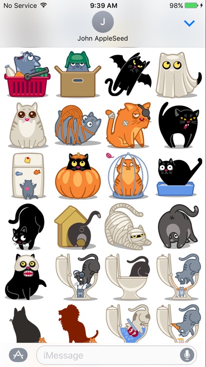 Sweety Cat Sticker 3