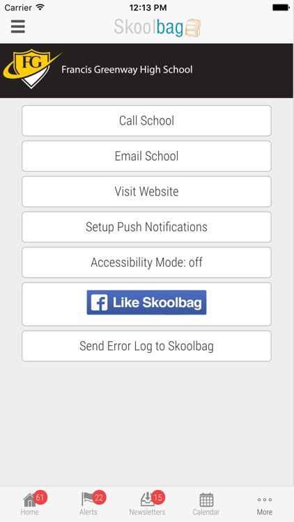 Francis Greenway High School - Skoolbag screenshot-3