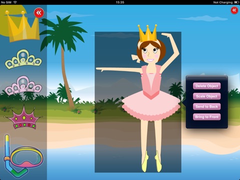 Ballerina Scener HD - Dressing Up Game screenshot 2