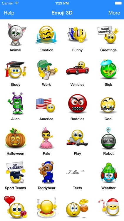 Animated 3D Emoji - Keyboard screenshot-3