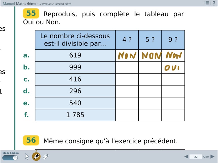 iParcours Maths 6e screenshot-3