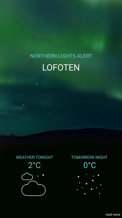 Northern Lights Alert Lofoten