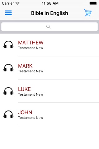 Bible in English screenshot 4