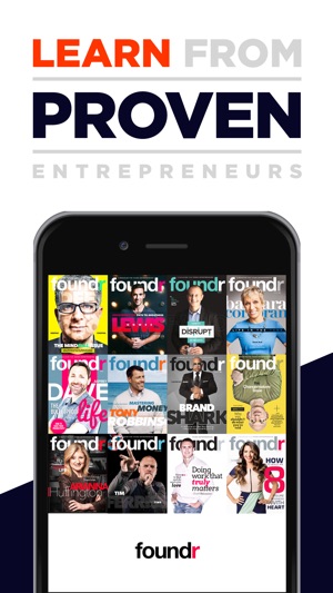 AAA+ Foundr - 一個年輕的企業家雜誌的創業公司(圖2)-速報App