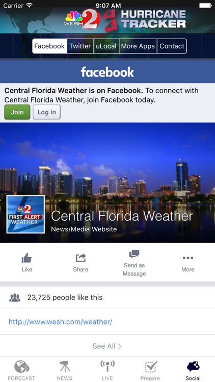 Hurricane Tracker WESH 2 screenshot-4