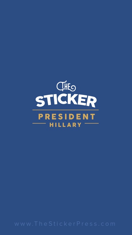 The President Stickers - Hillary screenshot-3