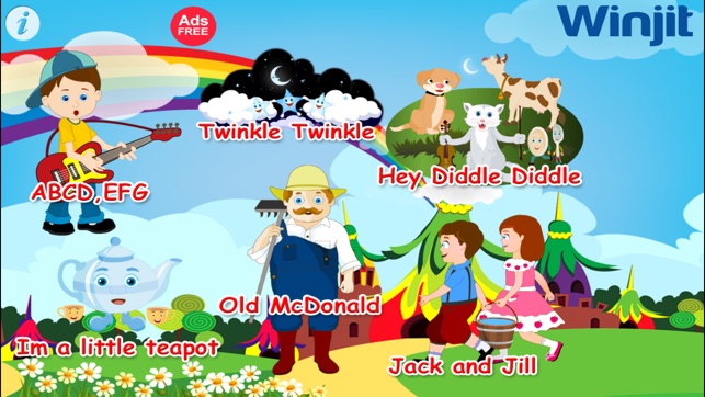 Free Unforgettable Nursery Rhymes