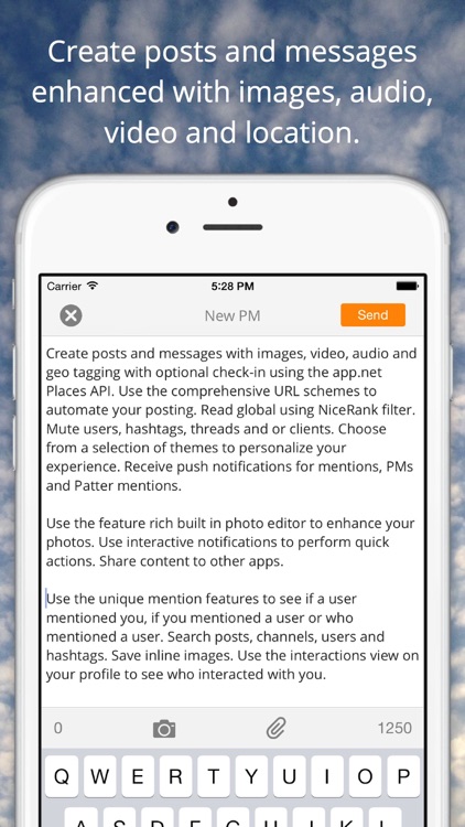 Chimp - App.Net client, Microblog, Private Message screenshot-3