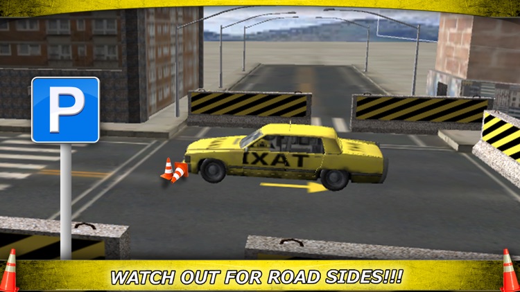 Super Taxi 3D Parking - Virtual Town Traffic Smash screenshot-4