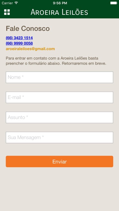 How to cancel & delete Aroeira Leilões from iphone & ipad 1